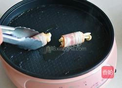 海鲜菇培根卷的做法图解4