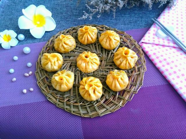 香菇土豆茄子包子