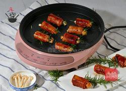 海鲜菇培根卷的做法图解7