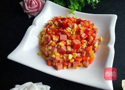 火腿肠炒玉米胡萝卜的做法图解9