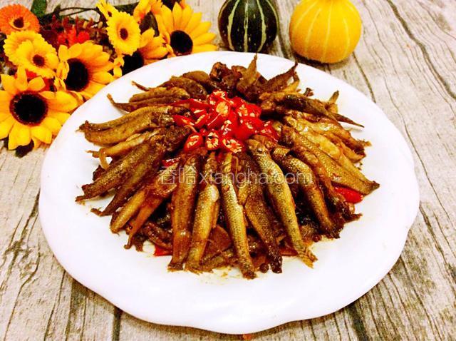 干烧小河鱼