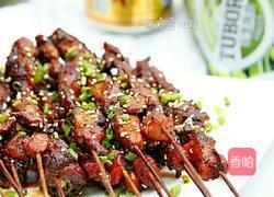 孜然烤兔肉串的做法图解1