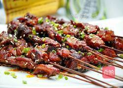孜然烤兔肉串的做法图解10