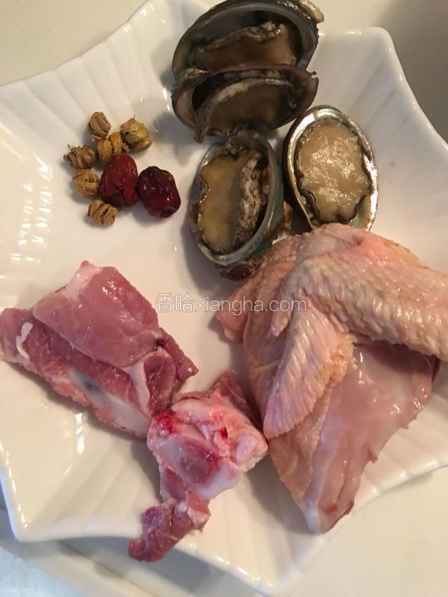 准备好所需的食材