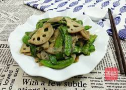 荷兰豆炒藕片的做法图解7