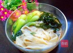 鸡汤烩面的做法图解8