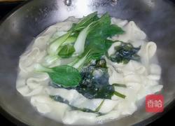 鸡汤烩面的做法图解6