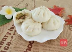 猪肉白菜粉条包子的做法图解16