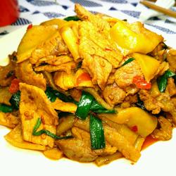 苕皮回锅肉的做法[图]