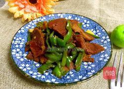 牛肉炒青椒的做法图解5