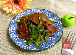 牛肉炒青椒的做法图解6