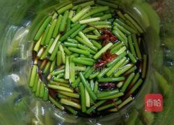 腌糖醋蒜苔的做法图解8