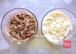 刀切奶香双色馒头的做法图解4