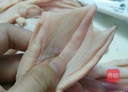 冬菇扒鸭掌的做法图解3