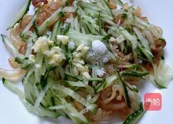 海蜇黄瓜的做法图解4