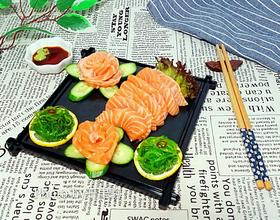 三文鱼刺身[图]