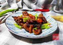 芹菜炒鸭肉的做法图解7