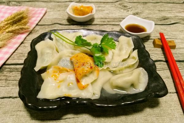 扇贝饺子