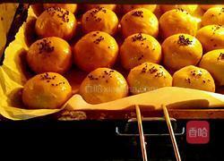 豆沙蛋黄酥的做法图解16