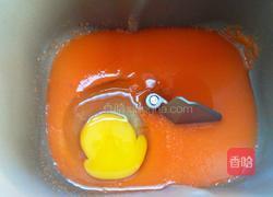 胡萝卜吐司面包的做法图解2