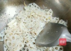 炒藕的做法图解6