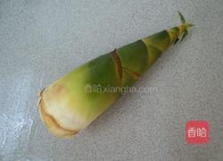 清炒腊肉笋片的做法图解1