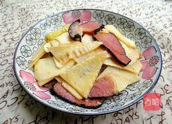 清炒腊肉笋片的做法图解11