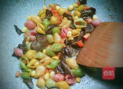 炒海螺面的做法图解7