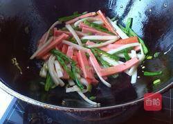 白菜炒香肠的做法图解5