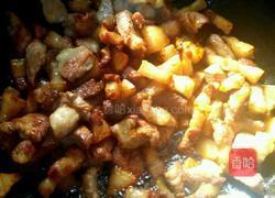 红焖肉炖粉的做法图解5