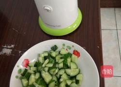 黄瓜牛奶汁的做法图解2