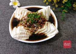 蒜汁拌内酯豆腐的做法图解7