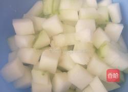 瑶柱虾仁冬瓜煮的做法图解2