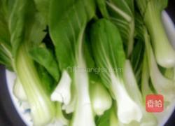 香菇油菜的做法图解1