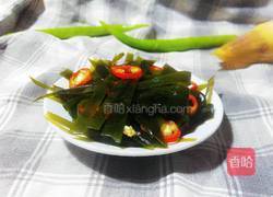 辣海带丝的做法图解5