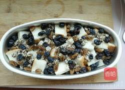 柚香蓝莓面包布丁的做法图解8