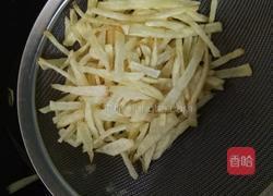 番茄酱土豆丝的做法图解3