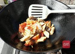 番茄烧腐竹的做法图解6