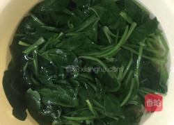 菠菜汤面的做法图解4