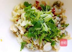 凉拌蚬子肉的做法图解7