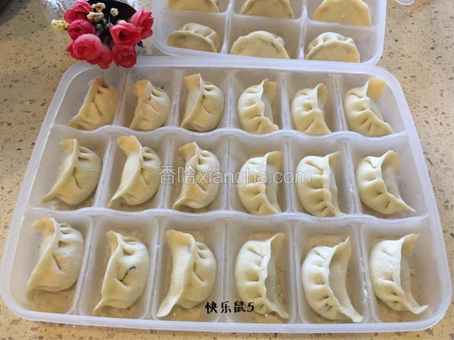 先冷冻起来，今天的活动主食还有一个！