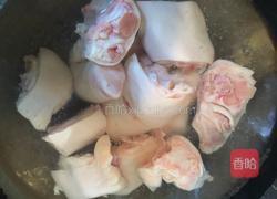 黄豆炖猪手的做法图解3