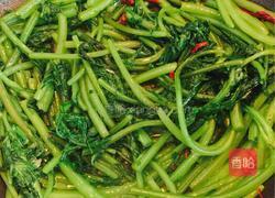 素炒茼蒿的做法图解5