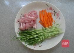 肉炒粉丝的做法图解2
