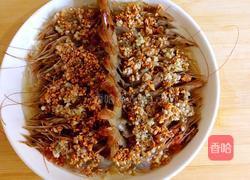 蒜蓉蒸大虾的做法图解10