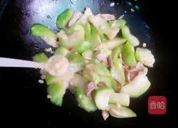 丝瓜炒瘦肉的做法图解5