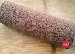 巧克力奶油蛋糕卷的做法图解21