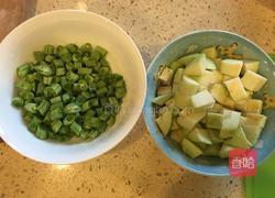 茄子豆角面的做法图解1