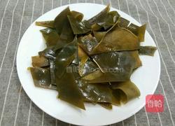 海带黄豆炖猪蹄的做法图解2