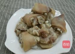 海带黄豆炖猪蹄的做法图解6